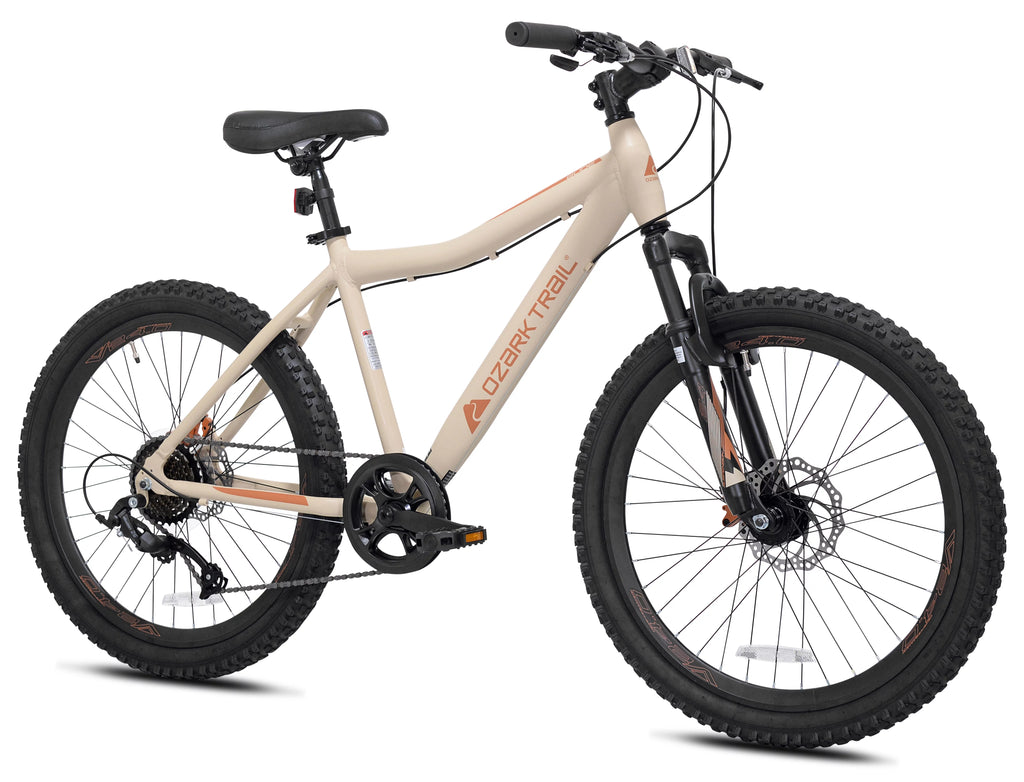 24 Glide Mountain Bike, 8 Speed, Black K175794