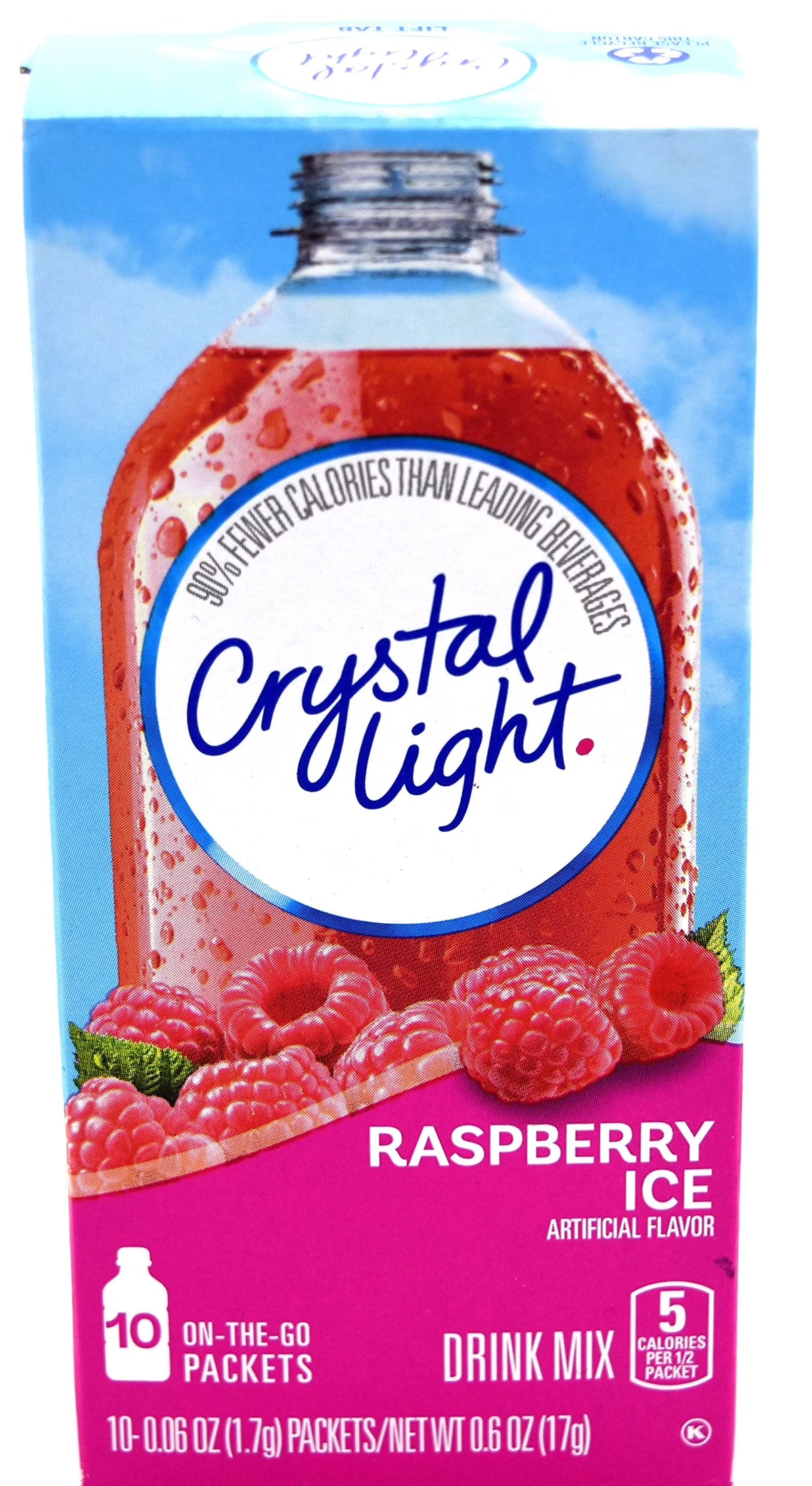 10-Packet Box Raspberry Ice Drink Mix S4328