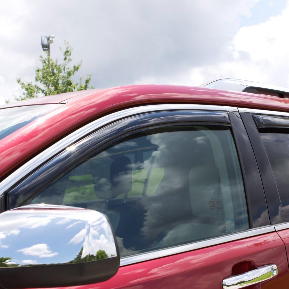 4-Piece In-Channel Side Window Deflector E2753
