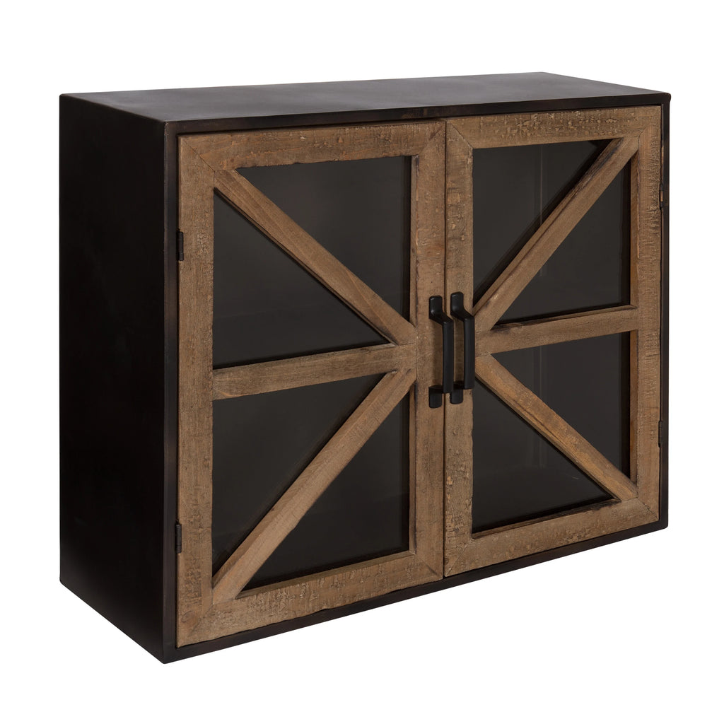 Wall Mounted Double Door Storage Cabinet Y5754