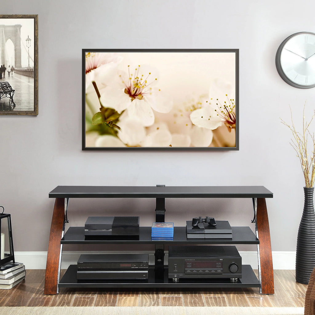 Brown Cherry TV Stand G421