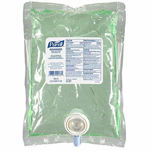 Advanced NXT Instant Hand Sanitizer Refill with Aloe, 1000ml Refill (Case of 8) T64241