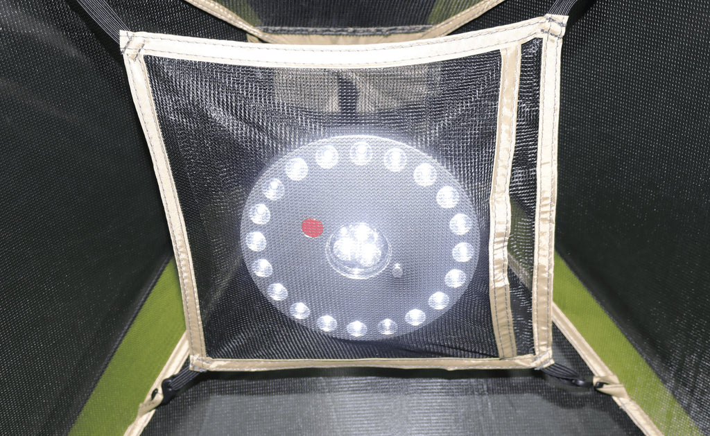 Green Lighted Shower Tent M671094