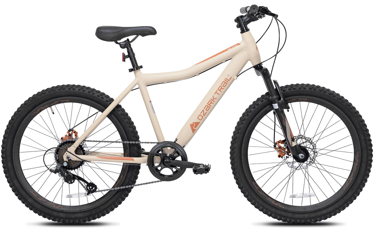 24 Glide Mountain Bike, 8 Speed, Black K175794