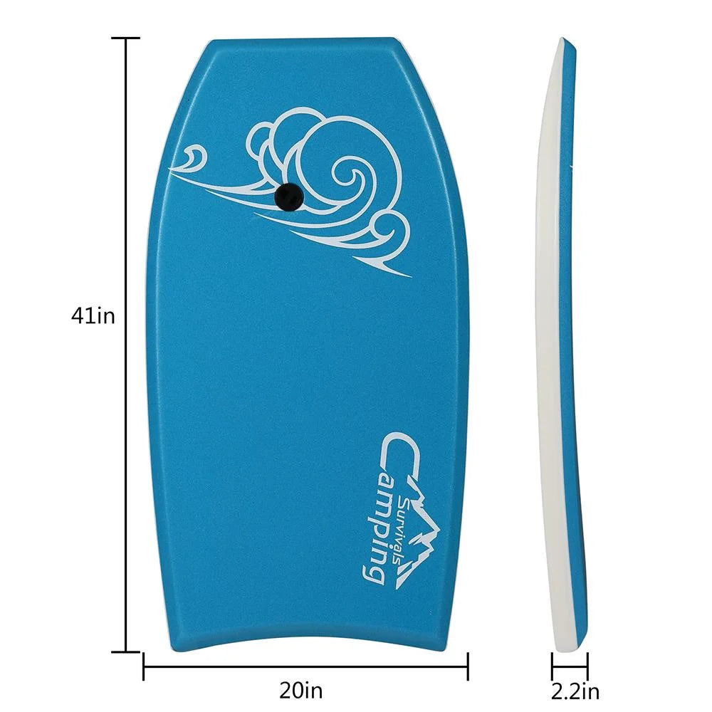 Blue 41 inch Bodyboard D3181