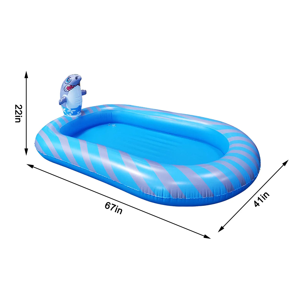 67 inch Inflatable Kiddie Pool L4918