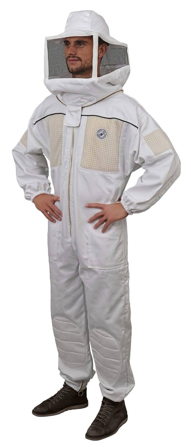 Ventilated Beekeeping Suit with Square Veil (Medium) P141148