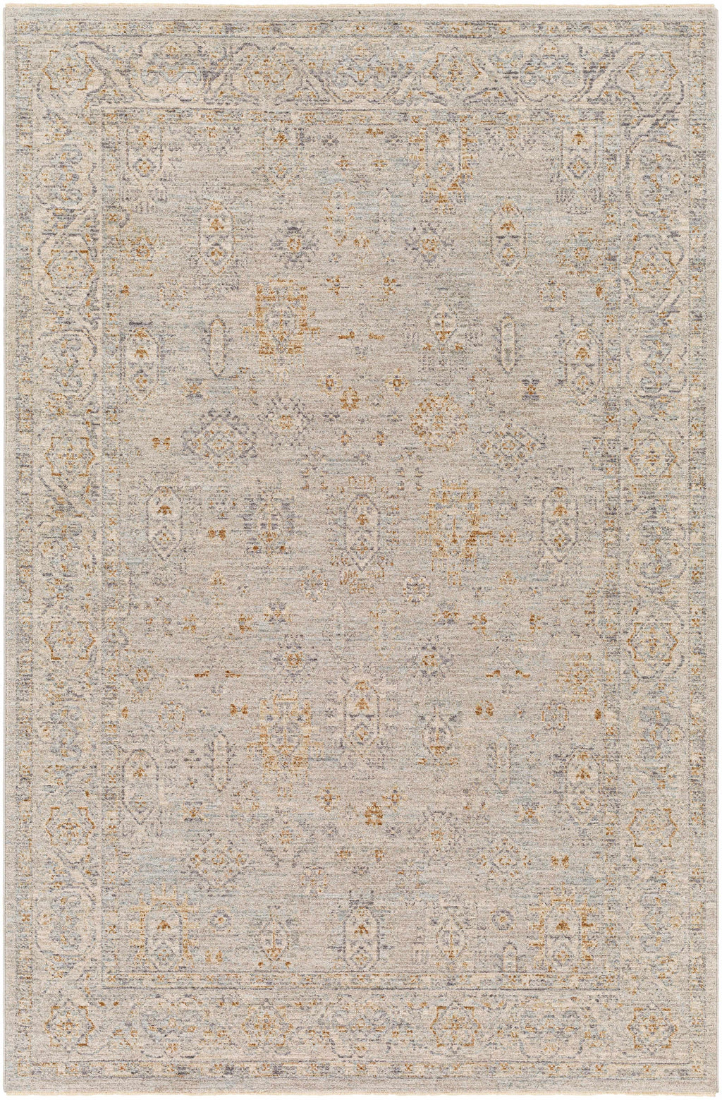 Gray Green 10' x 14' Area Rug A3506