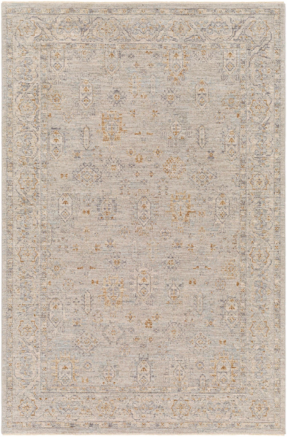 Gray Green 10' x 14' Area Rug A3506