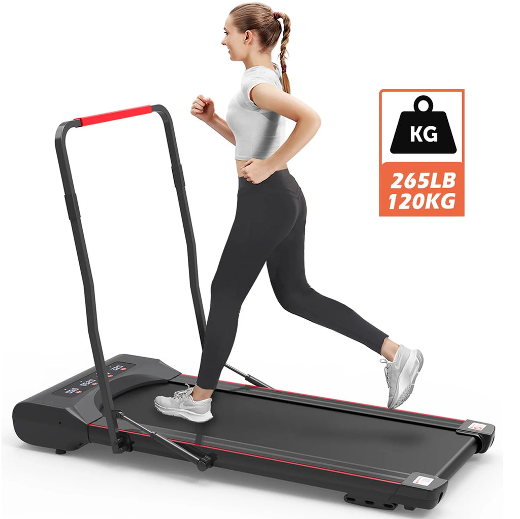 2.0HP Electric Folding Treadmill with 15% Incline R129