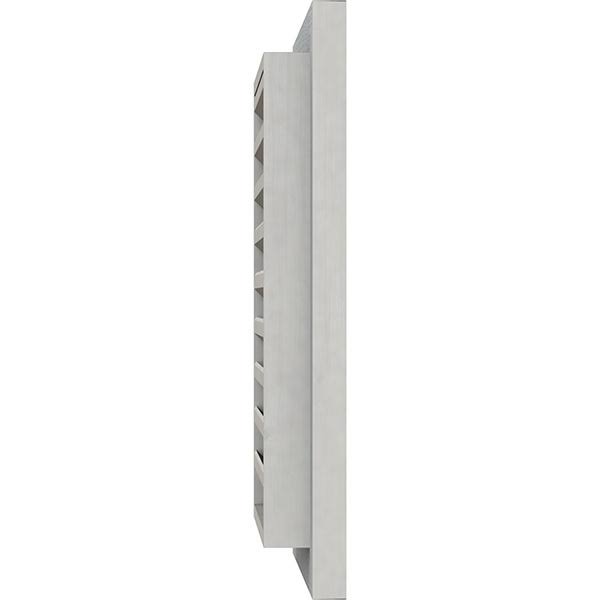 Primed Vertical Gable Vent M708