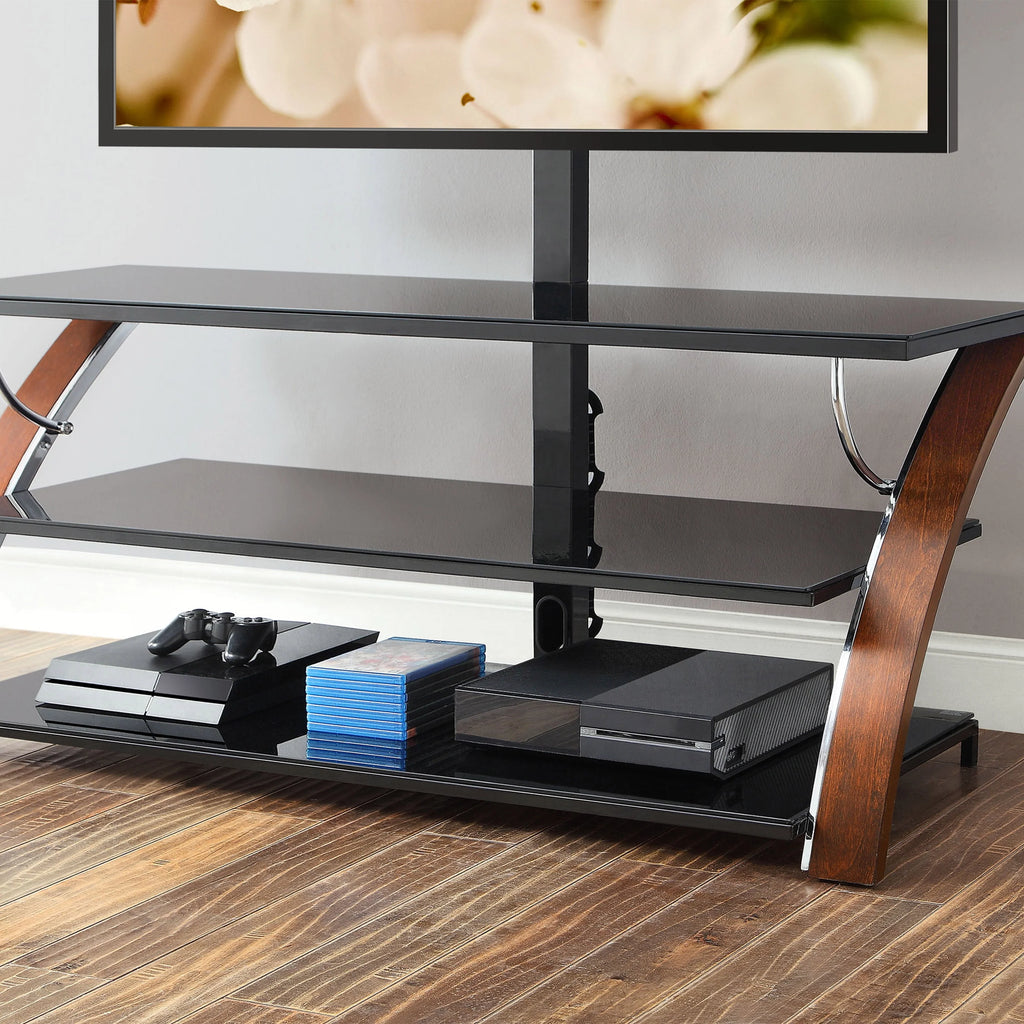Brown Cherry TV Stand G421