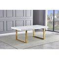 White Modern Dining Table C3701