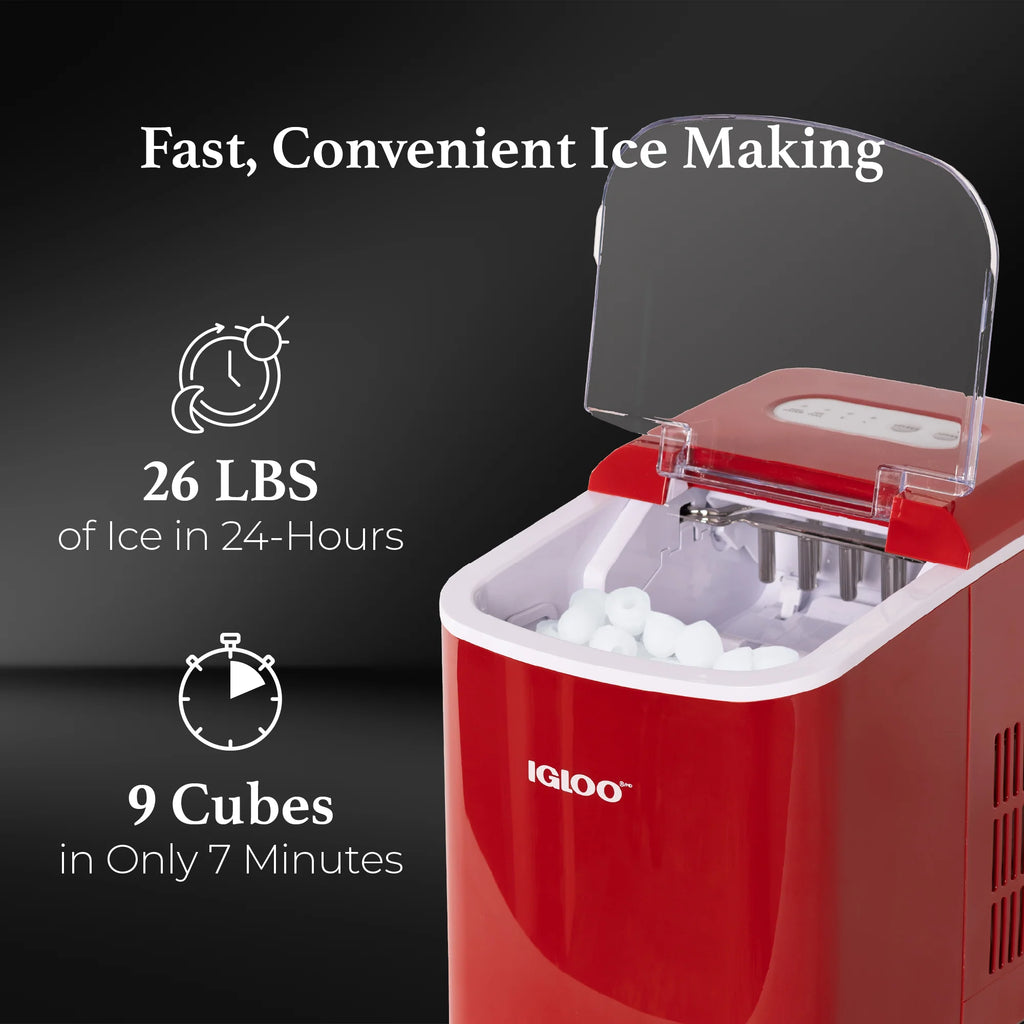 Portable Countertop Ice Maker Machine I618