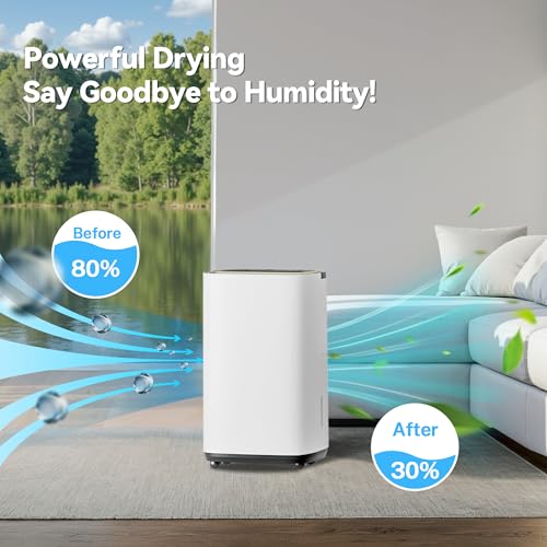 5000 Sq.Ft 50PT Dehumidifier with Hose H852033