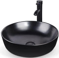Porcelain Ceramic Vessel Sink and Faucet Combo Z548619