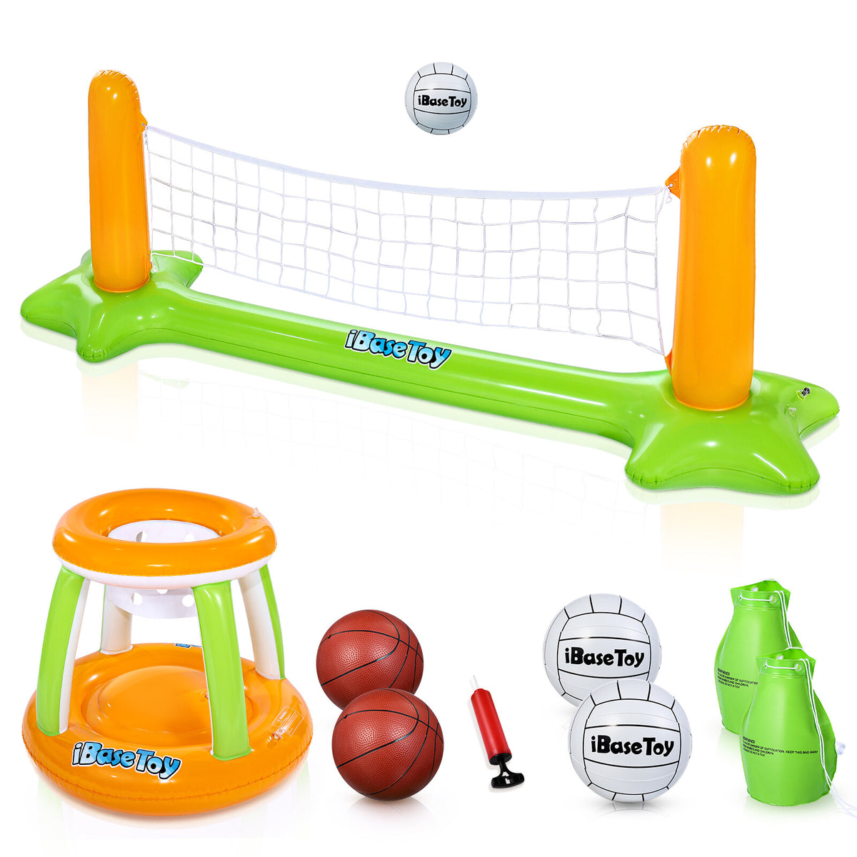 Floating Swimming Pool Toy Inflatables Volleyball Net Z969