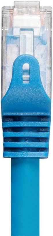 Cat6 Ethernet Patch Cable - 50 feet - Blue - Snagless RJ45 550Mhz UTP Plenum Pure Bare Copper Wire 23AWG Y5646