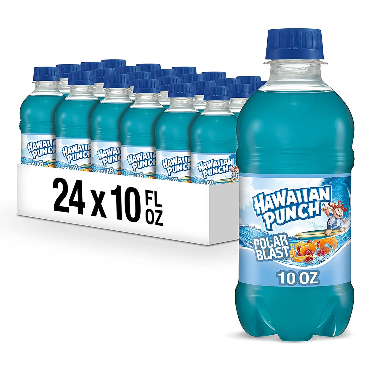 Hawaiian Punch Polar Blast Juice, 10 Fluid Ounce, 6 Count Bottles G83240