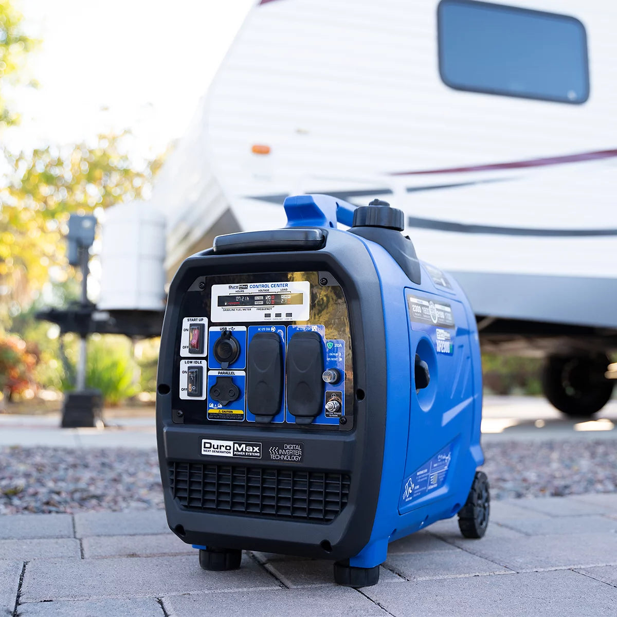 2,300 Watt Dual Fuel Inverter Generator with CO Alert M3478
