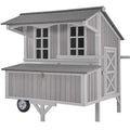 Extra-Large Chicken Coop with Wheels S2634