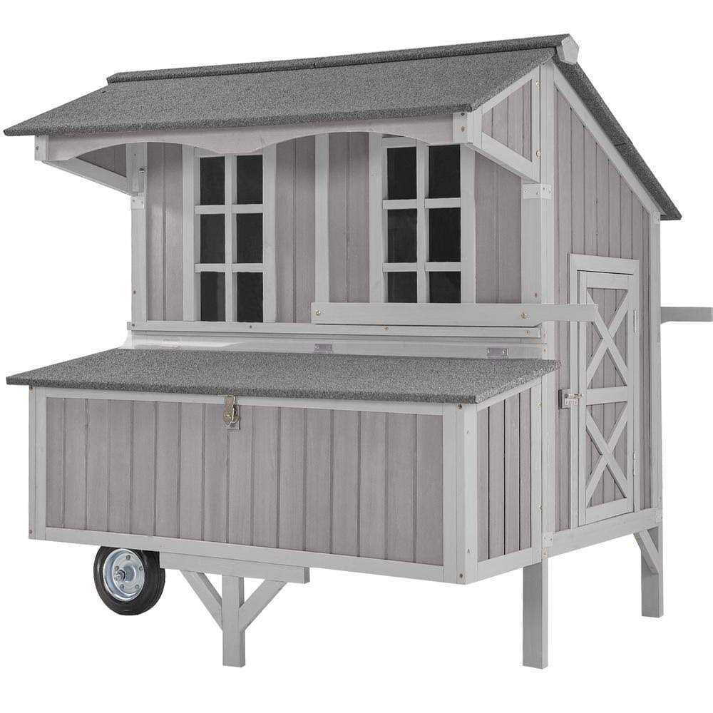 Extra-Large Chicken Coop with Wheels S2634