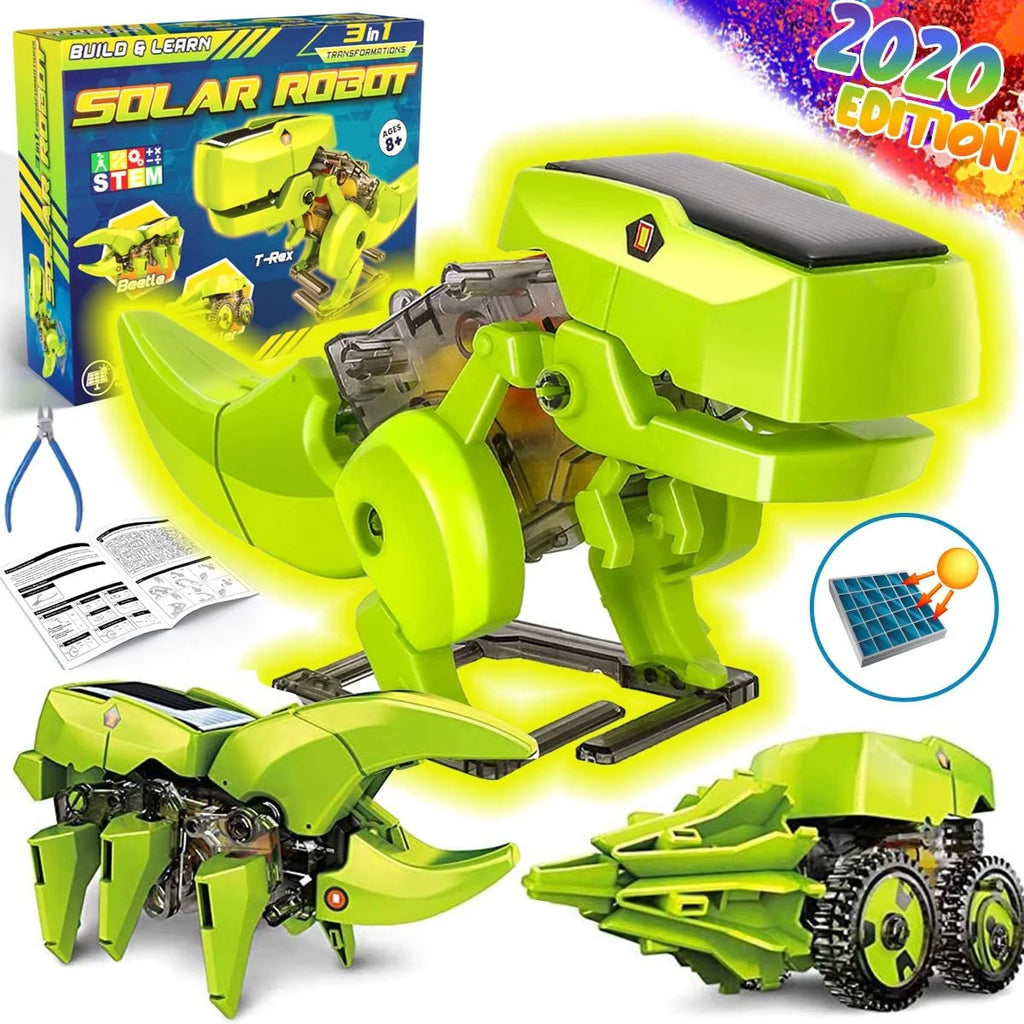 Solar Robot Kit 3-in-1 STEM Projects Robot Kit X23509