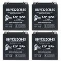 12V 18AH Maintenance Free ATV Battery N4829