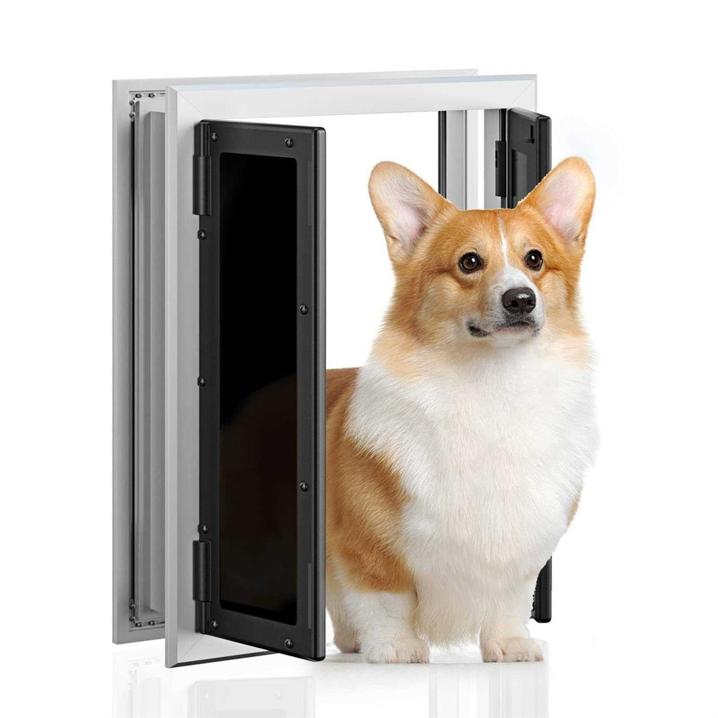 Aluminum Pet Door with Double Panels E534747