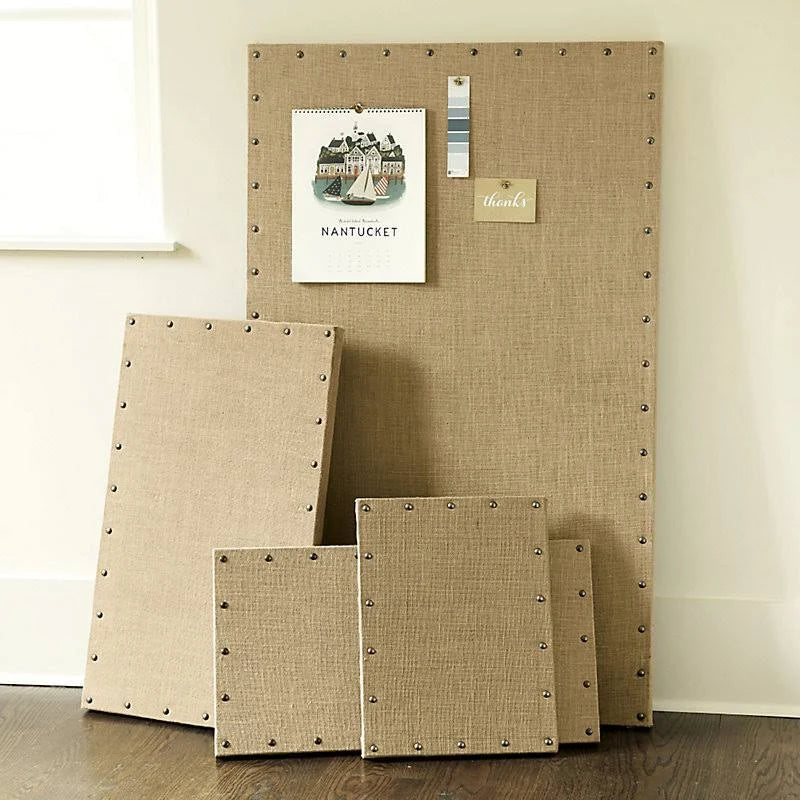 Burlap Message Board Narrow N728105