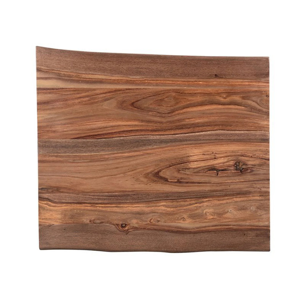 Wood and Metal End Table T744