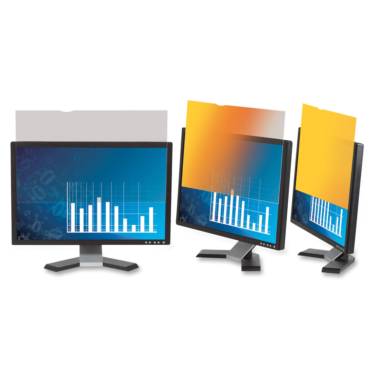 Gold Privacy Filter for 19x22 Widescreen Monitor M87144