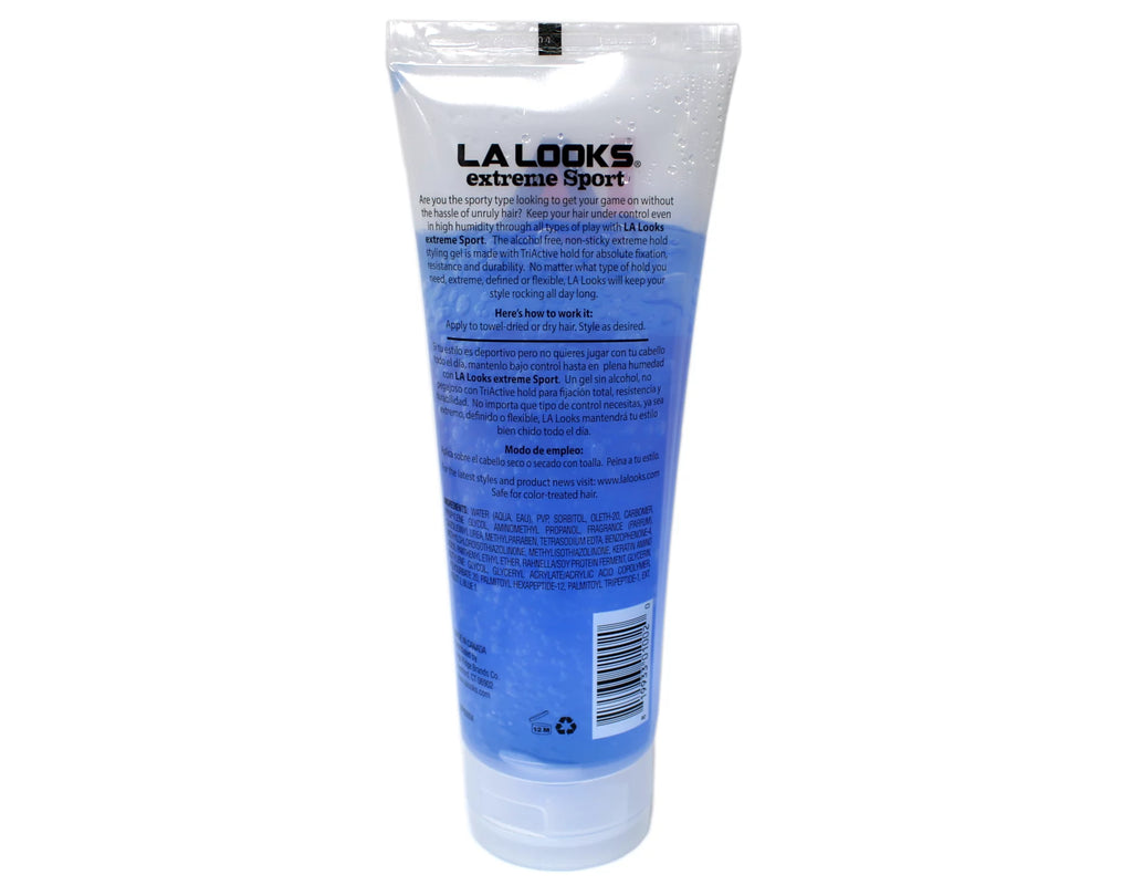 Alcohol Free Hair Gel Hold Level 10 8 oz Pack of 6 E550