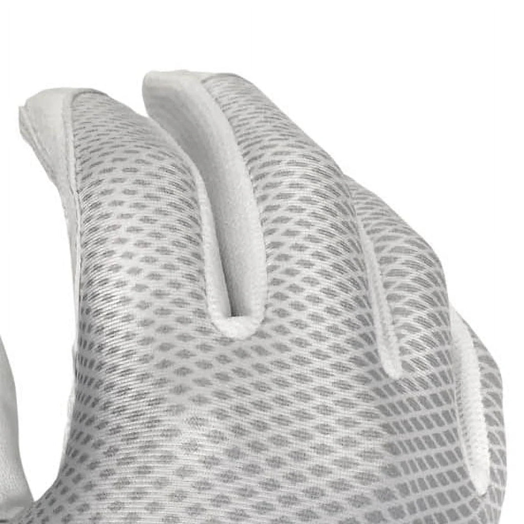 White Large Fastpitch Softball Batting Gloves B5154