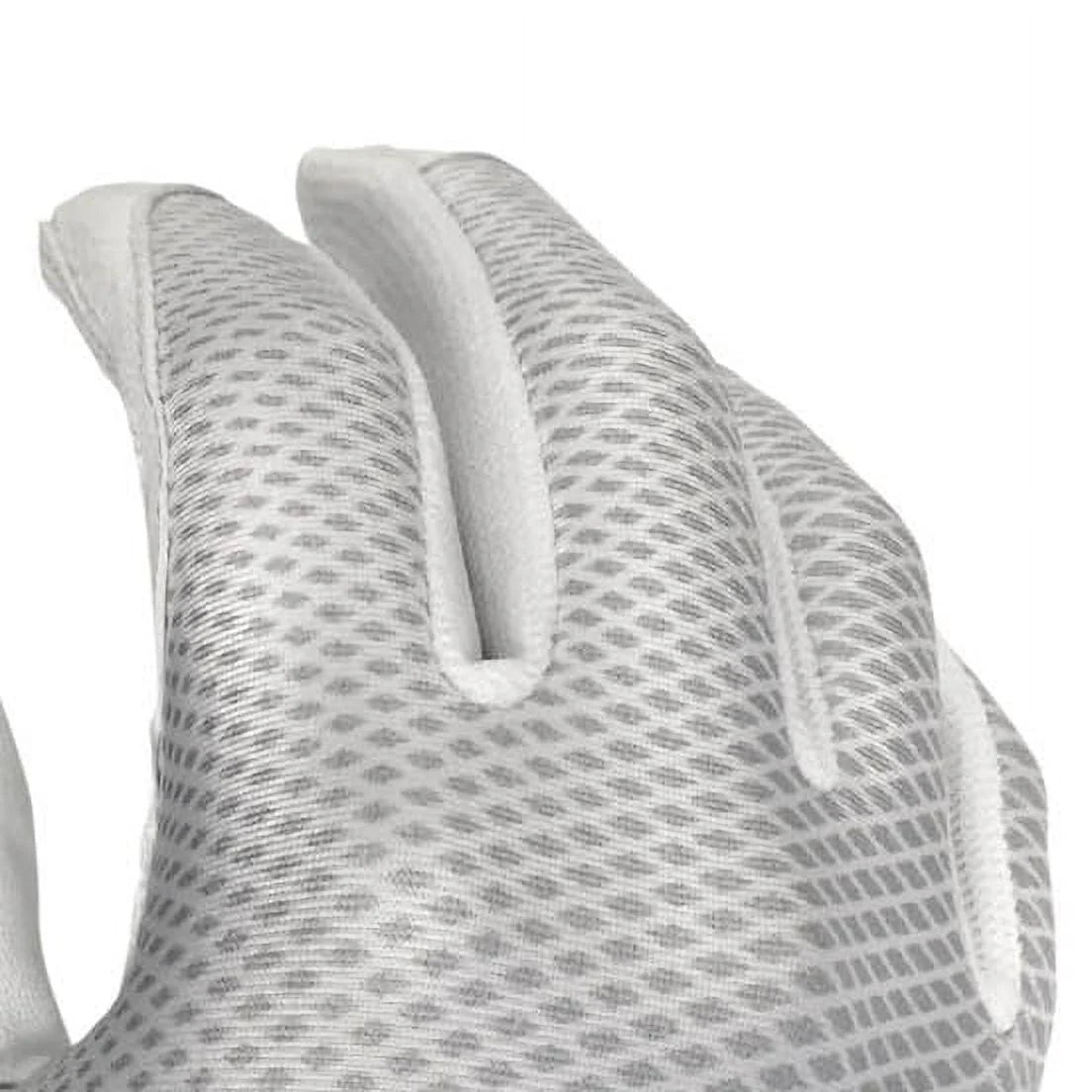 White Large Fastpitch Softball Batting Gloves B5154
