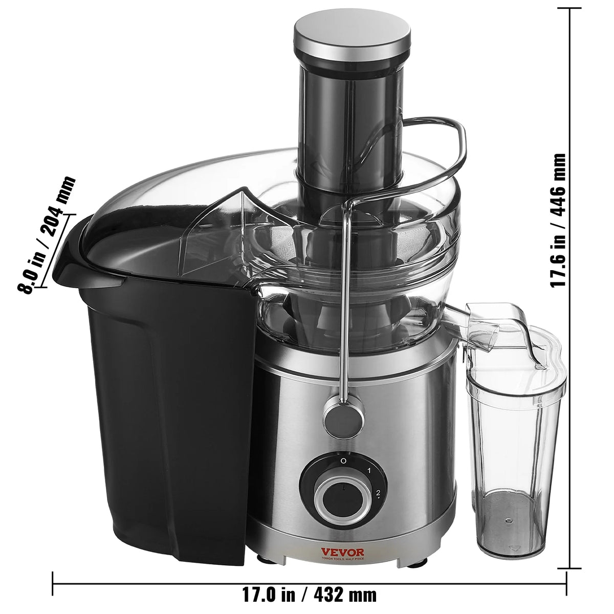 1000W 2 Speed Centrifugal Juicer Y159333