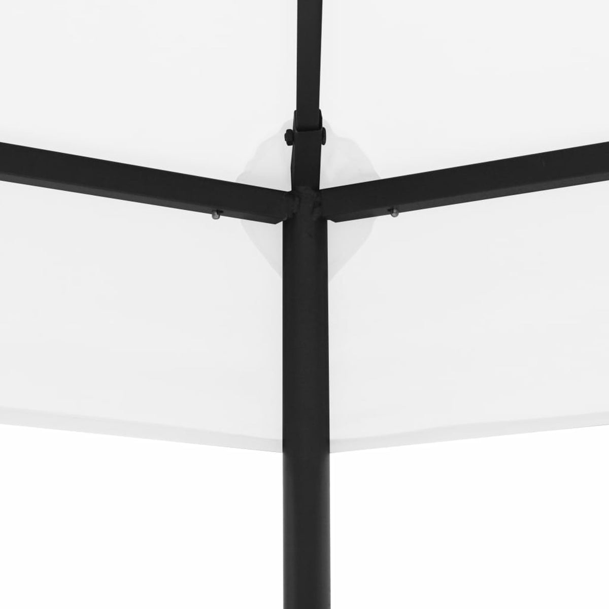 White Steel Frame Party Tent Canopy H56046