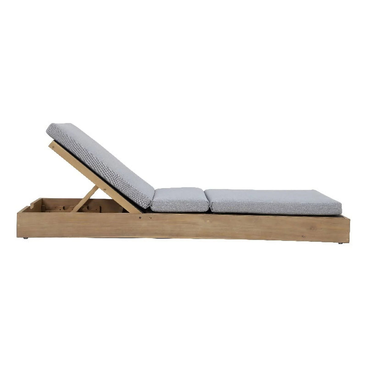 Acacia Wood Lounger X815937