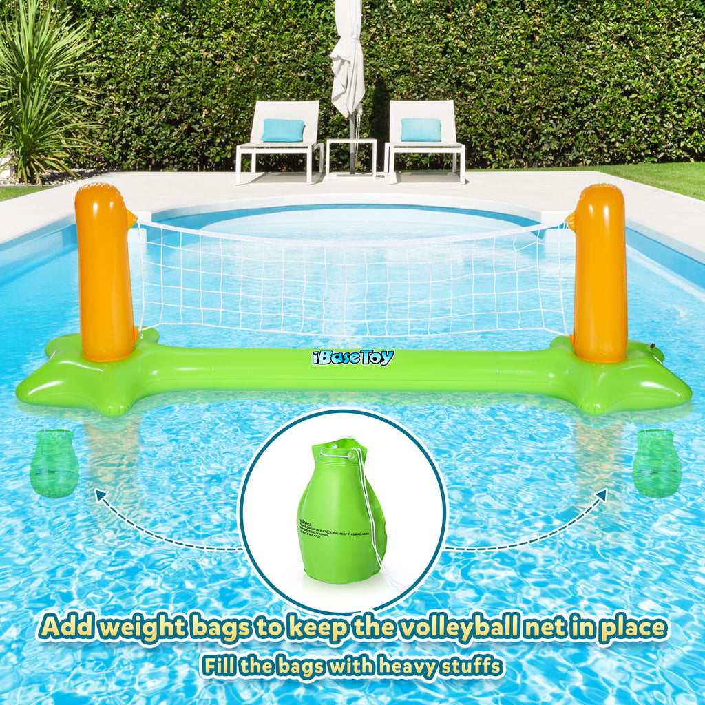 Floating Swimming Pool Toy Inflatables Volleyball Net Z969