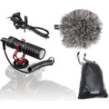 VXR10 Universal Video Microphone with Shock Mount, Deadcat Windscreen, Case A8881