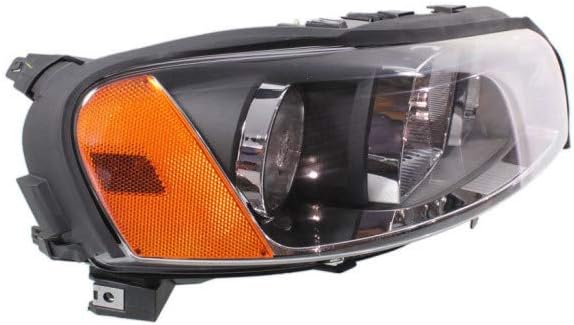 Volvo S60 Headlight Assembly 2005-2009 Pair Halogen F600466