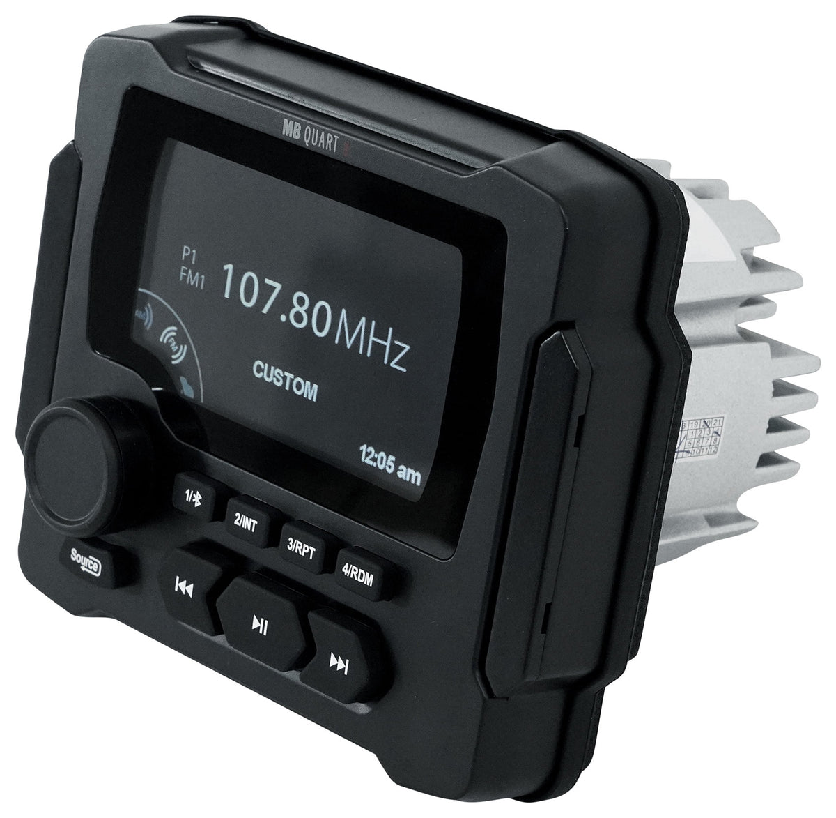 Marine Receiver with Bluetooth and 4 8" White LED Speakers B28816