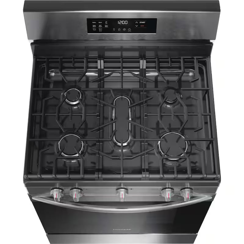 5 Burner Freestanding Gas Range with Air Fry X86829