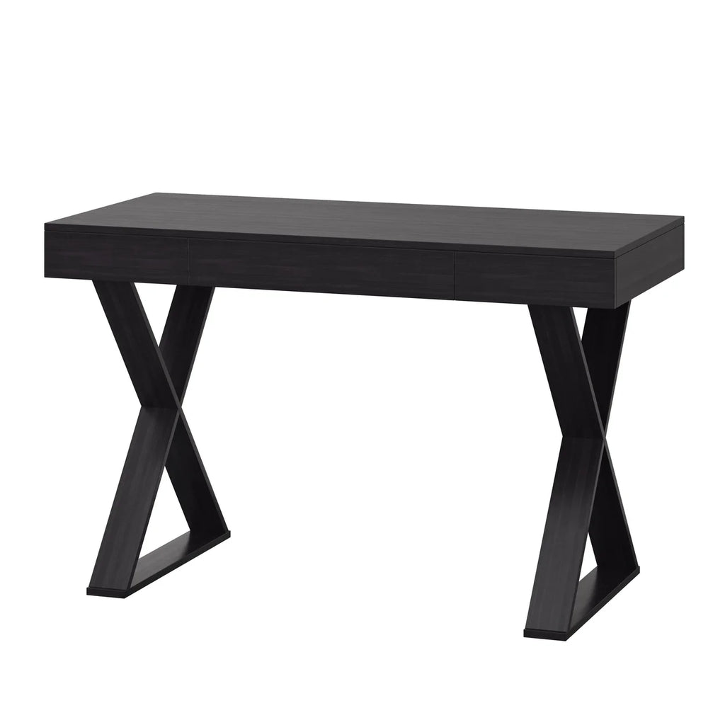 Dark Brown Engineered Wood Desk D8828