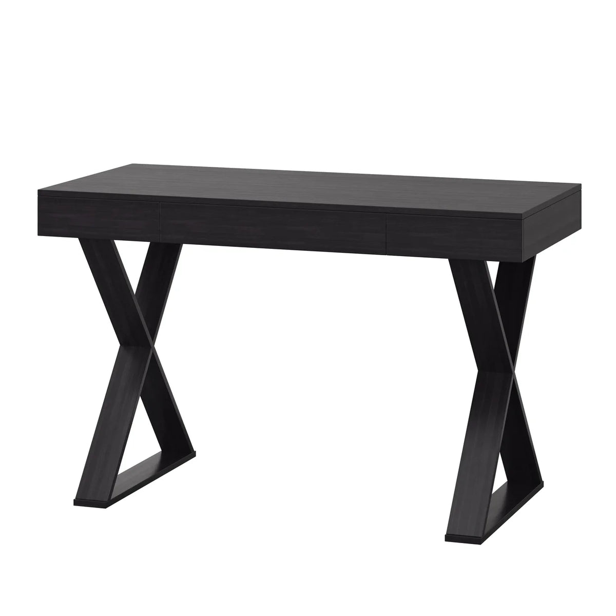 Dark Brown Engineered Wood Desk D8828
