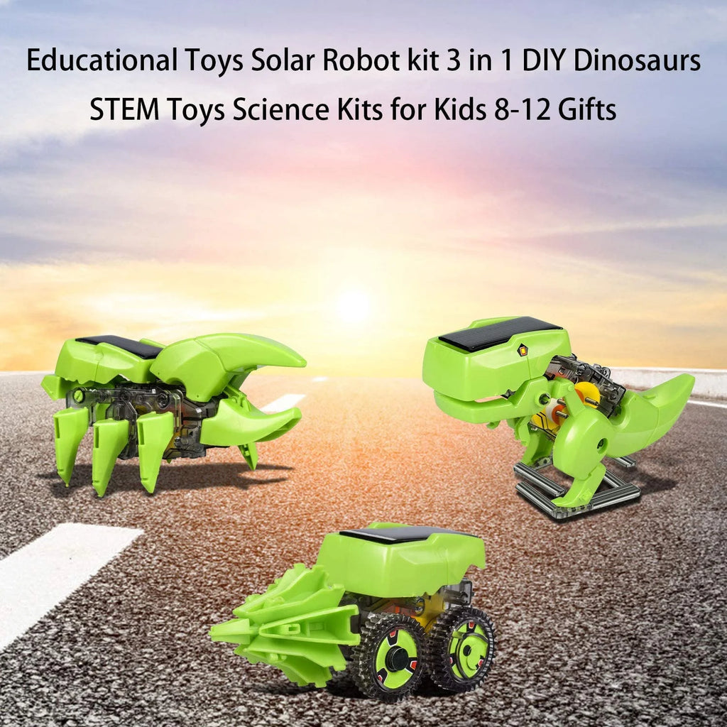 Solar Robot Kit 3-in-1 STEM Projects Robot Kit X23509