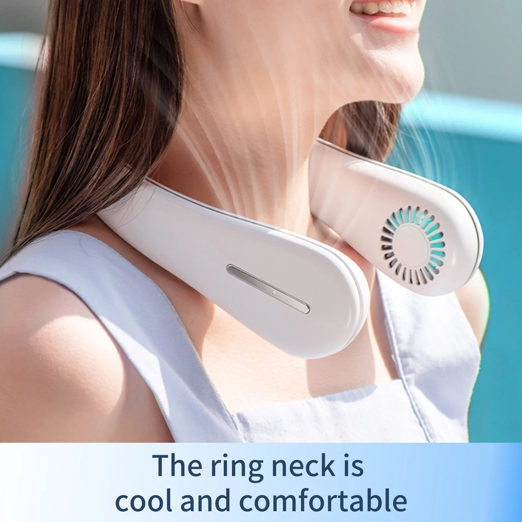 Portable Bladeless Neck Fan with 3 Speeds E68869