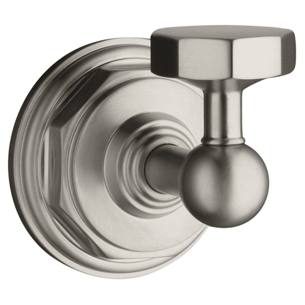 Brushed Nickel Robe Hook N677