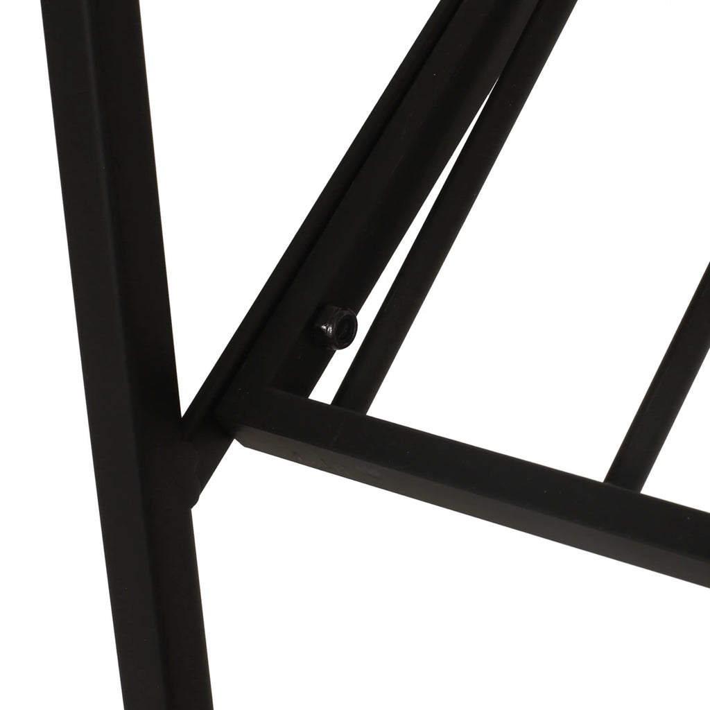 Wood and Metal Console Table with Storage P8376