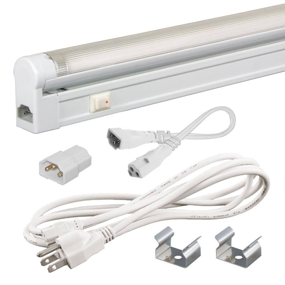 Adjustable Under Cabinet Light Kit 8W 4100K White Q99947